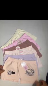 Celana Dalam Anak Perempuan Bahan Rajut Tanpa Jahitan Samping Isi 3 & 6 Pcs