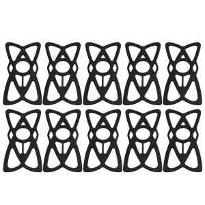 Universal Bike Phone Holder Silicone Security Strap Elastic Anti-Drop Protection Net for iPhone Samsung Xiaomi Motorcycle Scoote