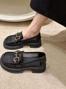 Womens Mesh Slip-On Shoes Breathable Hollow out Thick Bottom Loafers Casual round Toe Low Heel Fashion Summer Spring New Style