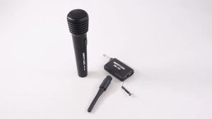 TaffSTUDIO Mikrofon Profesional 2 in 1 Wireless Wired - WM-308 - Black