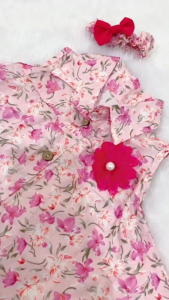 Dress Bayi Perempuan 6 12 Bulan Keysa