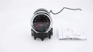 RYSJM | 7 Color Backlight 52mm 0-10000 RPM Tachometer Tacho Gauge Car Pointer Tachometer Meter for 12V 4/6/8 Cylinder Gasoline Car