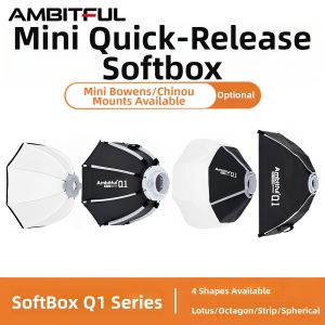 AMBITFUL | Quick Installation Mini Softbox for Godox Yongnuo
