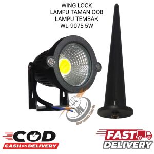 LAMPU LED TAMAN COB/LAMPU LED TAMAN HALAMAN TERAS OUTDOOR SOROT 5WAT TANCAP SPOT SPOTLIGHT GARDEN 5W
