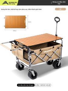 BSWOLF | Xe Đẩy Dã Ngoại Gấp Gọn