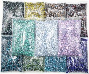 Top Quality Better DMC Hotfix Rhinestones Crystal Hot Fix Rhinestone Garment Bulk Bag 42 Colors Wholesale SS6-SS30