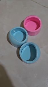 Chén Nhựa Vòm Chống Bới và Lật cho hamsterthỏ bọ nhím sóc...đựng thức ăn khô