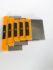 Dao Bả Matít Thép Không Gỉ Dụng Cụ Sửa Chữa Tường Khô Giấy Dán Tường Cạo Sơn Kích Thước 4/6/8/10 Inch Dụng Cụ Trét Nhà Cửa Tự Làm