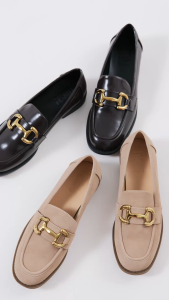 Nose Penny Loafer With Buckle