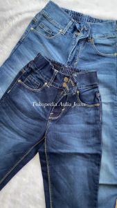 Celana Panjang Jeans Wanita 7/9 Whisker Model Terbaru