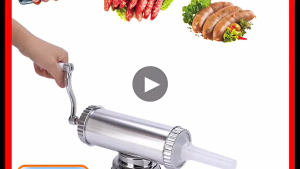 COD KIRIM CEPAT YBMY Alat Pembuat Sosis Daging Ayam Sausage Maker Homemade Stainless Steel 3L - YB3