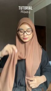 Bella Square Premium Hijab Segiempat Polycotton Jilbab Polos Bisa COD Warna Terlengkap