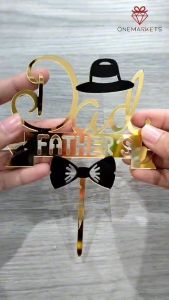 Topper Fathers Day - Topper Hari Papa - Acc Cake TOP018