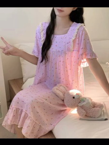 KINIE DASTER RAYON VISCOSE WANITA MODEL LOLITA ADEM LEMBUT