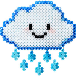 Creative Childrens DIY Kit Colored Beads Puzzles