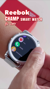 REEBOK Smartwatch Dual Display IP67 วัดความแม่นยำ GPS แบตเตอรี่อัจฉริยะ ประกัน 1 ปี RV-CMV