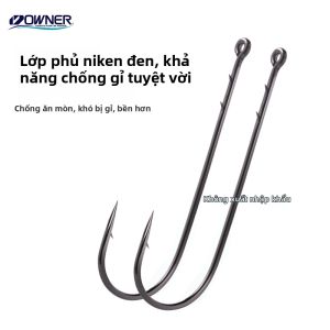 OWNER | Móc Cá Đôi Barb Thẳng Sắc