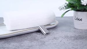 YAQI Tile 316 Stainless Steel Safety Razor Head - Zero Irritation Design Hypoallergenic Mens Grooming Shaving Tool