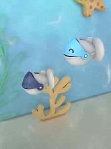 Đồ chơi câu cá điện size lớn 55 cá (tặng pin) phát nhạc 4 cần câu nam châm 4 cần móc phù hợp cho bé  >2T - MiniKids