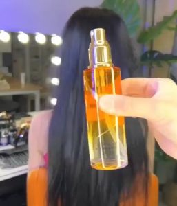 LUODAIS Fragrance Smoothing Hair Oil Spray 60ML For Dry Knotty Brittle Easy-Breaking Hair Care Non-Greasy And Refreshing