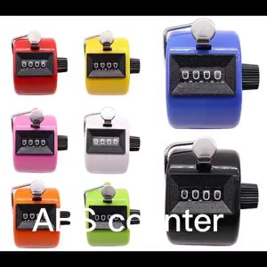 Mini Hand Tally Counter 4 Digit Number Manual Counting Finger Clicker Counter Palm Tasbih Zikir Analog Digital 迷你手持计数器