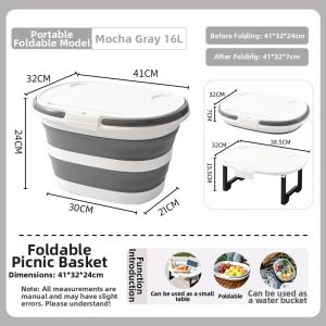 Foldable Picnic Basket