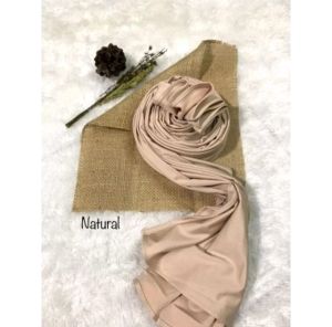 PASHMINA KAOS JERSEY PREMIUM (180*75)