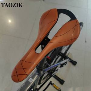 2025NEW Bicycle Saddle Breathable Hollow Design PU Leather Soft Comfortable Seat MTB Mountain Road Bike Cushion Cycling Parts