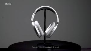 BENKS Desktop Headphone Stand: A Sturdy & Elegant Solution