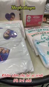 Khăn tắm cho bé sơ sinh vải 100% cotton dày 5 lớp và 3 lớp siêu thấm hút nước an toàn dùng cho bé