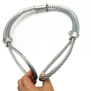 20 Inches Galvanized Stainless Whip Safety Rope Wire Anti-Dropping Arrestor Safety Cable