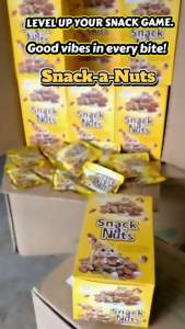 MKGW Snack Nuts Mix 15g – Healthy Mixed Nuts Snack Energy Boost Trail Mix On-the-Go Nut Pack