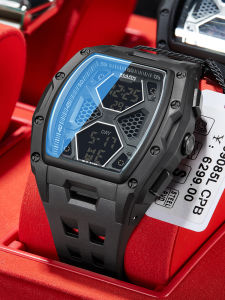 Mark Fairwhale | Barrel-shaped Waterproof Sports E-Watch for Men and Students