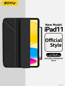 zoyu | Magnetic Dual-side iPad Case 13inch With Pen Slot Adjustable Stand