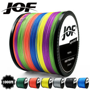 Dây Câu Cá Tết JOF 300M/500M/1000M Nhiều Màu Sắc Chất Liệu PE Đa Sợi Siêu Bền 18-88LB Dùng Cho Biển Sông Hồ Đá Bãi Biển