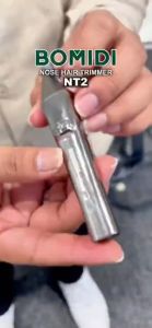 BOMIDI เครื่องตัดขนจมูก NT2 Nose Hair Trimmer เครื่องเล็มขนจมูกไฟฟ้า เครื่องตัดขนจมูกขนาดเล็ก