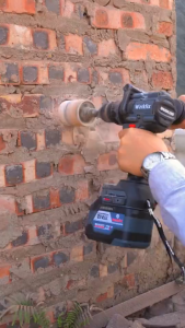 [BH 5 NĂM] Máy khoan pin 13mm Workfix WF-ID13100AK lực siết 100Nm Không Chổi Than Đầu Kim Loại AutoLock