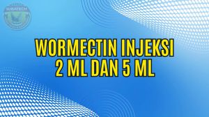 Wormectin Injeksi 2 ml 5 ml Anti Parasit Luar dan Parasit Dalam untuk Sapi Domba Anjing Kucing