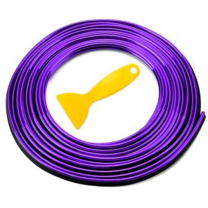 5m รถปั้นการตกแต่งแถบยืดหยุ่นประตู/ คอนโซลกลาง/ ช่องว่างภายในตัดแต่งสตริปตัดแต่งโครเมี่ยมสากล