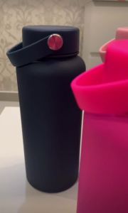 Stainless Steel 316 Tahan Panas 24 JAM Thermal Flask Water Bottle Vacuum Insulated Bottle 硅胶保温瓶