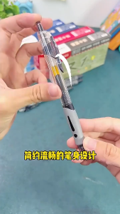 1Pc (R3 & R5) Colour Gel Ink Pen 0.5mm & 0.7mm Office Signature Pen Black Blue Red Color Pen 签字笔-COZII
