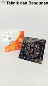 Floor Drain Stainless Steel Saringan Got 100 x 100 x 4mm Classic