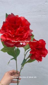 Bunga Peony X2 Premium: Dekorasi Bunga Palsu Jumbo