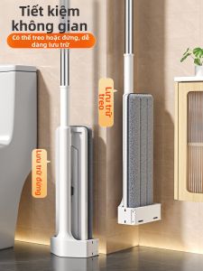 Joybos | Small Portable Flat Mop for Home Use Water Absorbent Lazy Cleaning