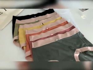 BEE - Celana Dalam Polos List Pita CD Import Bahan Katun Underwear Wanita TM 930