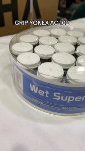 GRIP YONEX BADMINTON BULUTANGKIS YONEX AC 102 WARNA PUTIH ORIGINAL