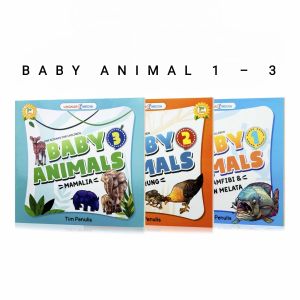 Paket 3 Buku Cerita Baby Animal Lingkar Media