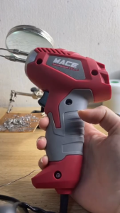 Mỏ hàn xung điện 220V công suất 180W MT-SG180P (Tặng kèm mỡ hàn và mũi hàn)