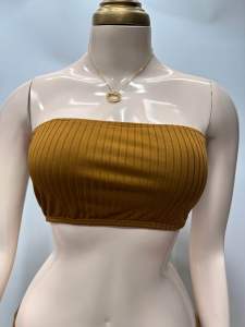 Tube top for woman inner wear strapless crop seameless wrap top stretchable quality small plussize