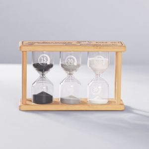 3/5/10/15/20/30 Min 3 in1 Hourglass Sand Timer Colorful Hour Glass Sandglass for Kids Plastic Sand Clock Desk Decor for Games
